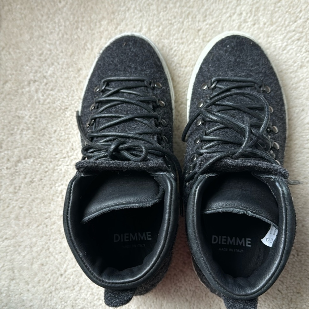 Grey Diemme wool high top size 36